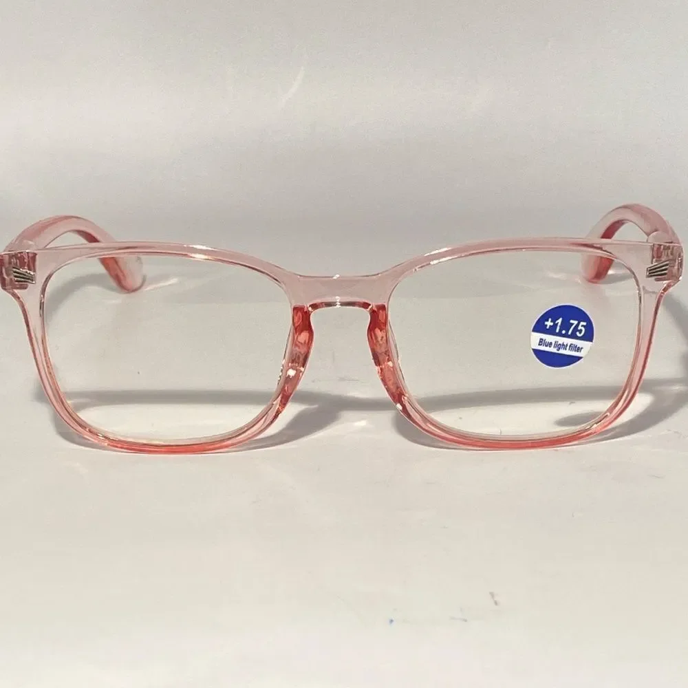 1515 Colette 1.75 Pink Reading Glasses Soft Butterfly Readers NWT